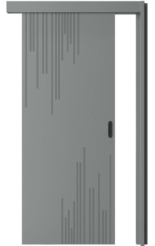 Межкомнатная дверь PRIME 5 с Раздвижной Системой SHIFT